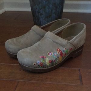 Dansko Leather Clogs